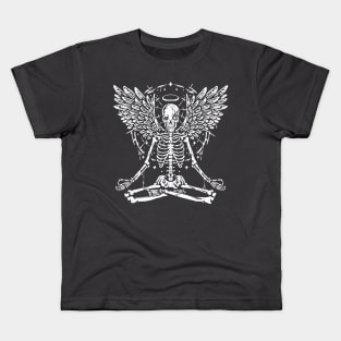 Skeleton Yoga Kids T-Shirt